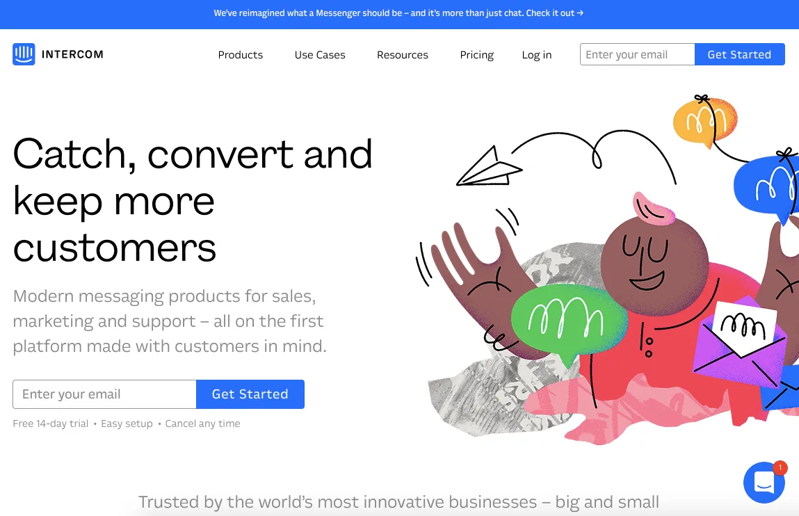 intercom marketing tool