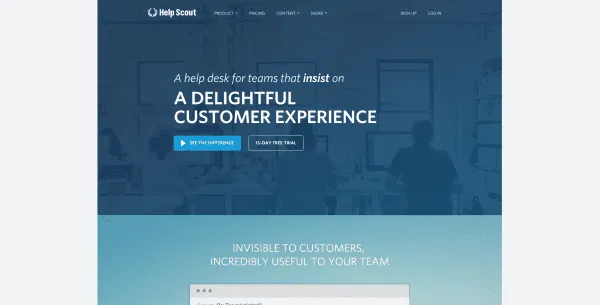 Helpscout homepage Practical Value Contagious Jonah Berger ReferralCandy