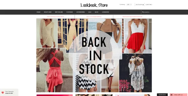 Lookbook Store homepage Practical Value Contagious Jonah Berger ReferralCandy