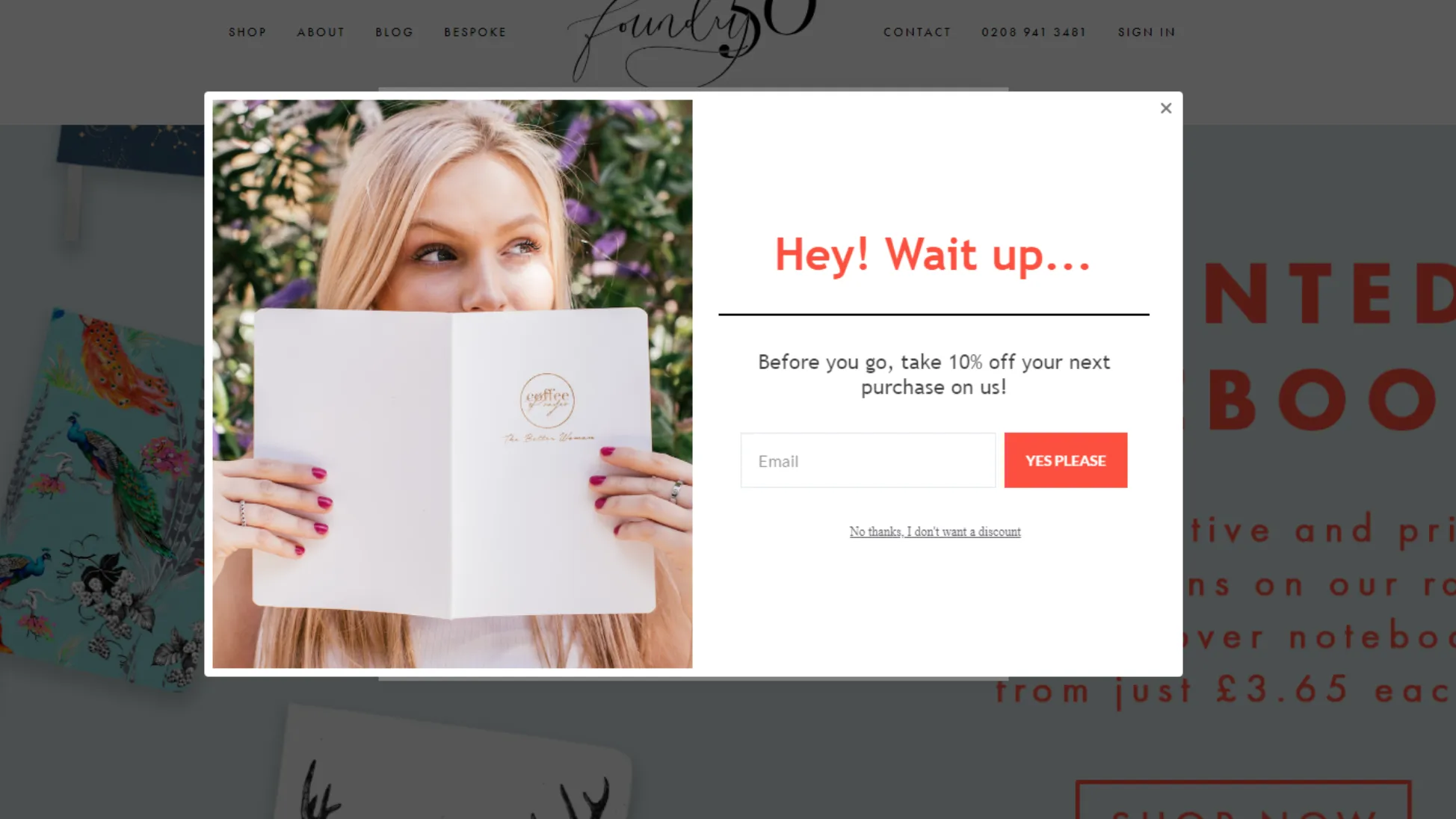 exit intent marketing