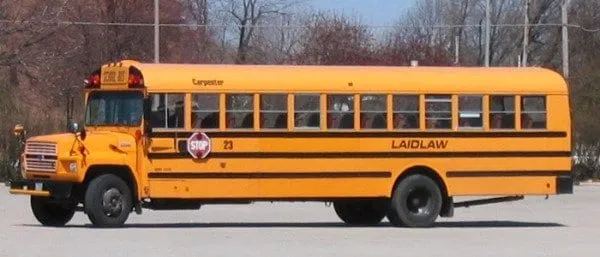 Uber bus during Boston Bus Strikes