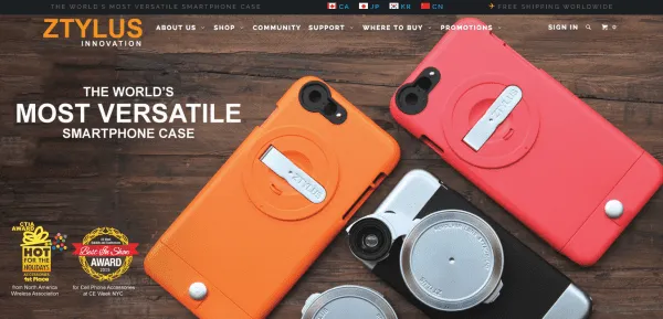 ztylus-landing-page