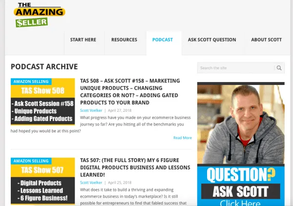 the amazing seller podcast