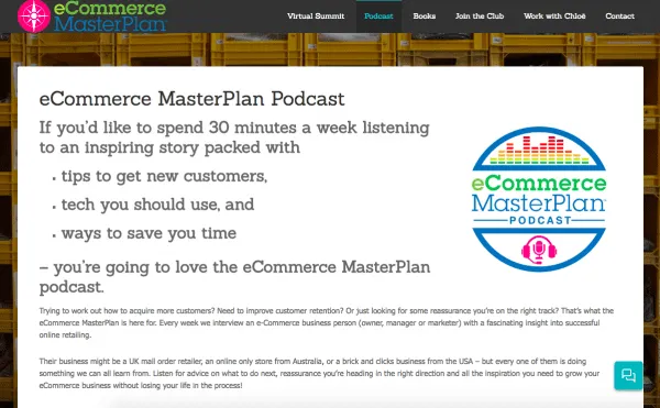 ecommerce masterplan podcast