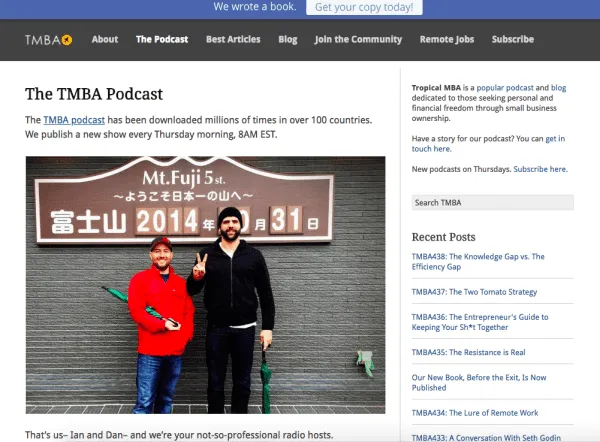 tropical mba podcast