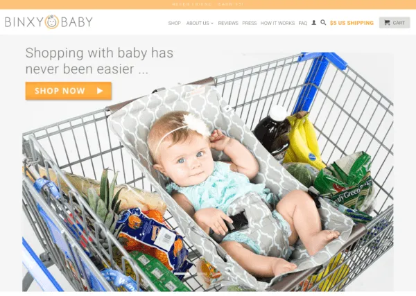baby products ecommerce