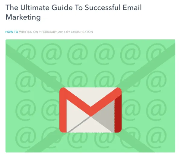 email call to action