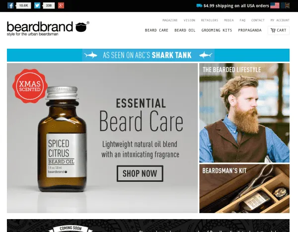 Beardbrand Simple ReferralCandy