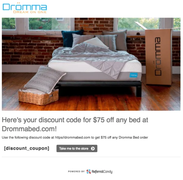 drommabed-friend-landing-page