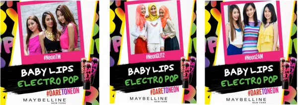 dare to neon maybelline contest