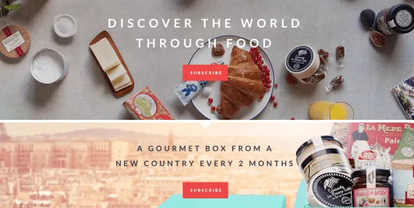 Try The World homepage 