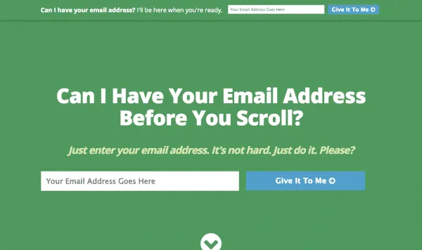 Ecommerce Metric #3: Email Opt-In Conversion Rate