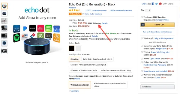 free shipping