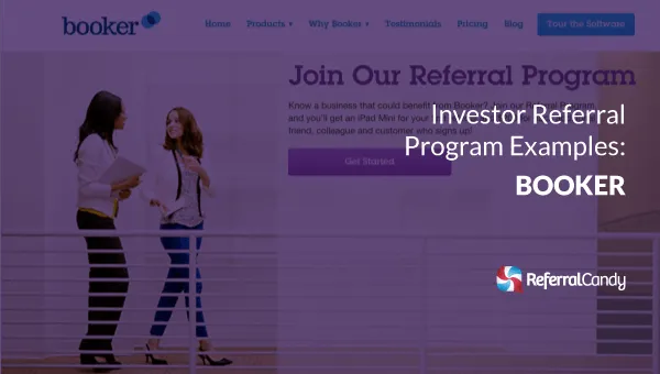 B2B Referral Program Examples: Booker, Business Management Software
