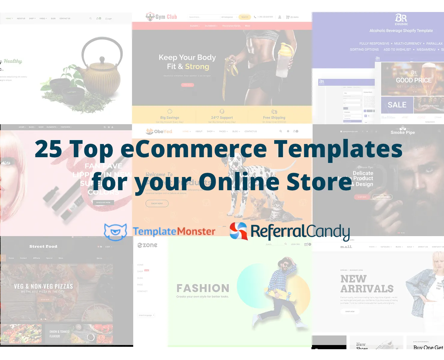 Top 25 eCommerce Templates for Online eCommerce Stores