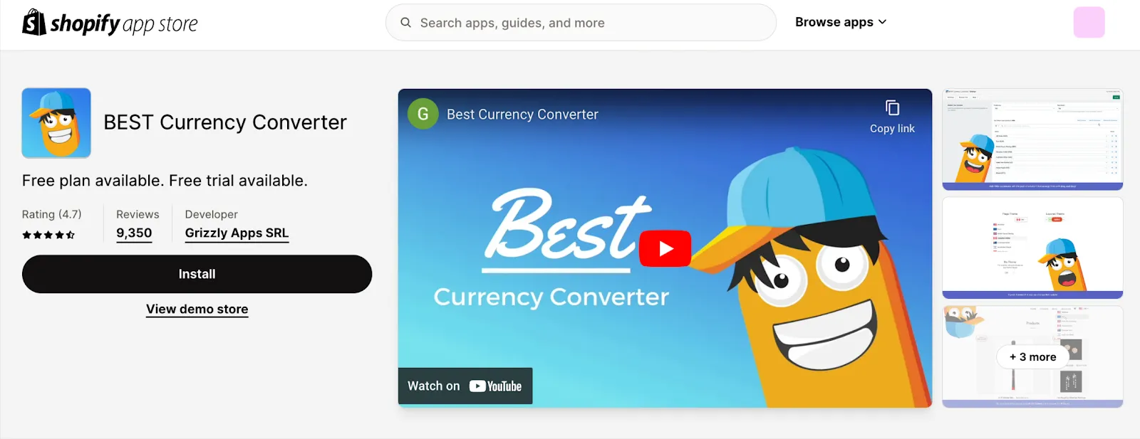 BEST Currency Converter Shopify app