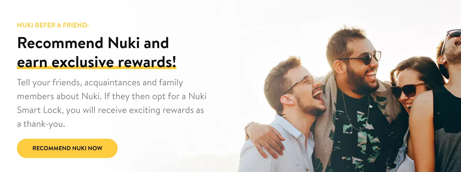 Nuki exclusive referral program rewards