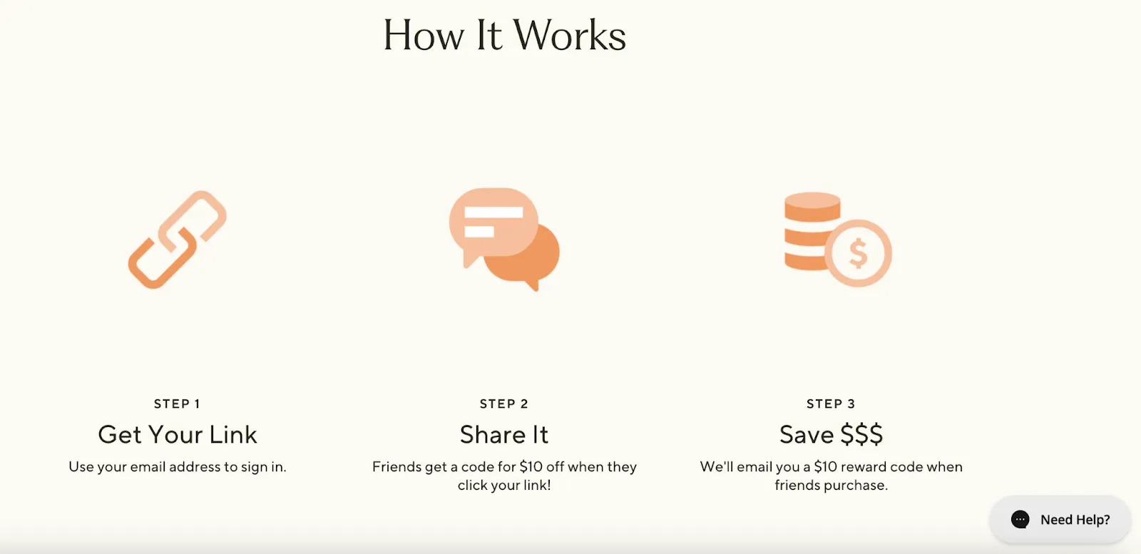 How Branch Basics referral campaign works