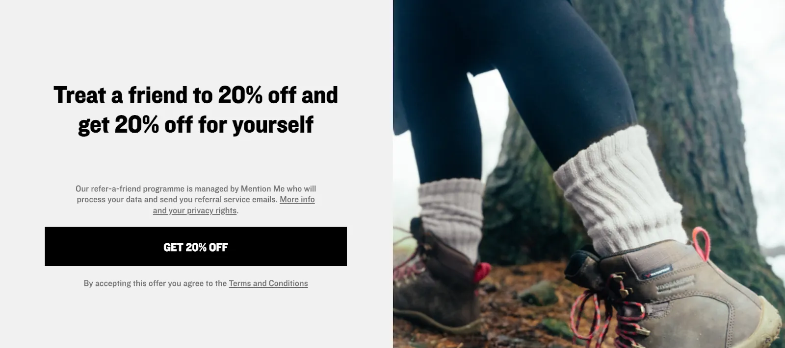 Vivobarefoot treat a friend program