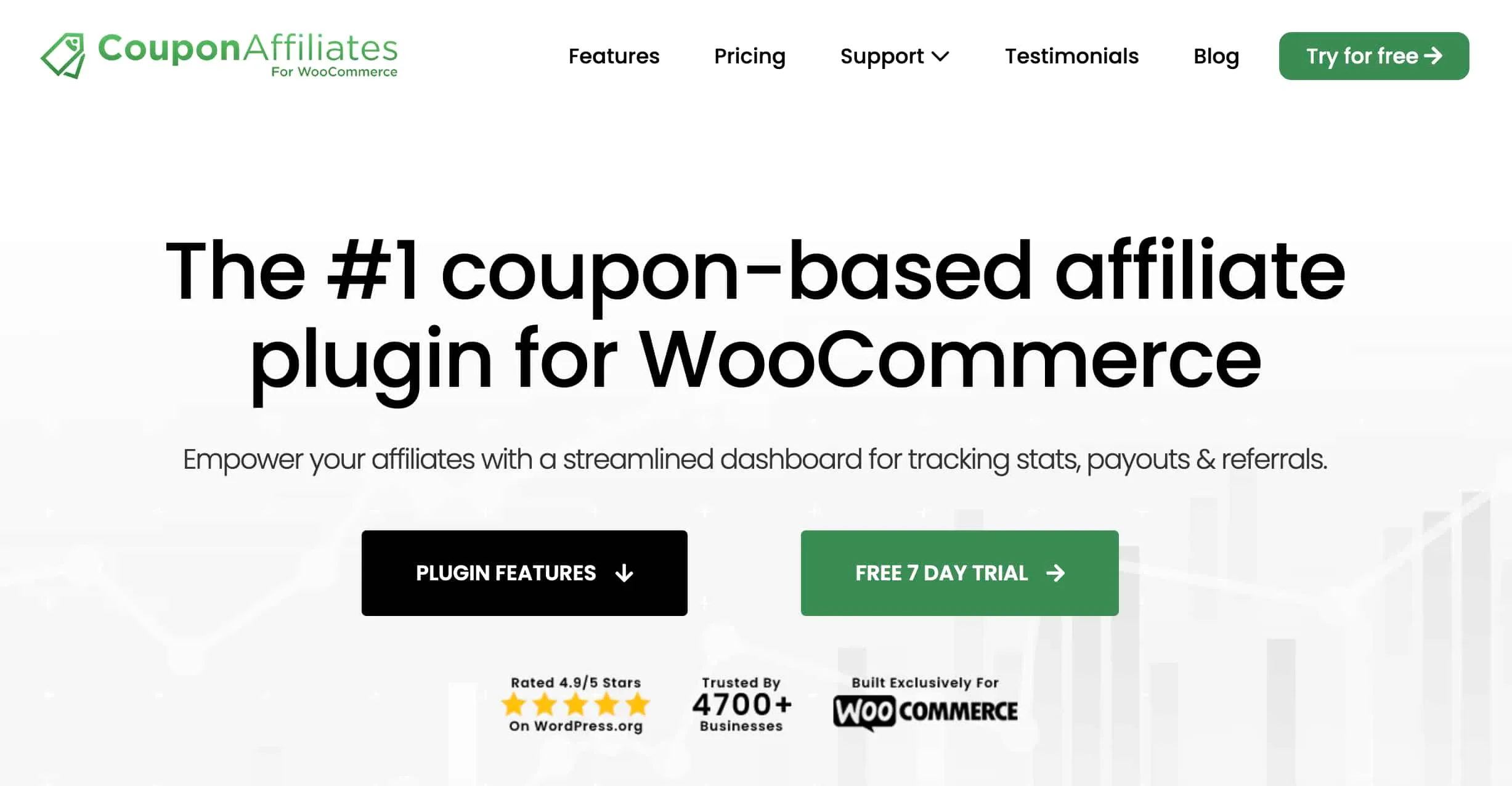 Home page of Coupon Affiliates