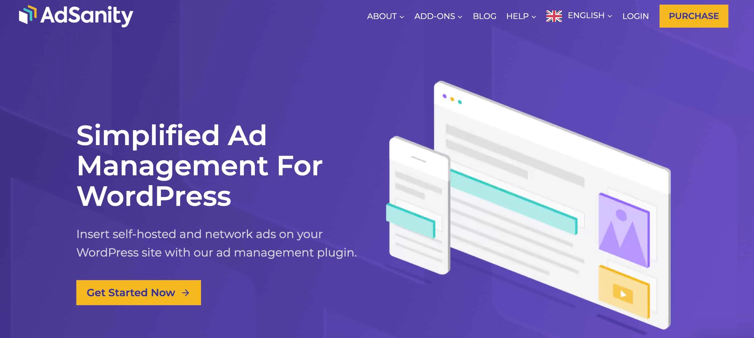 Home page of AdSanity