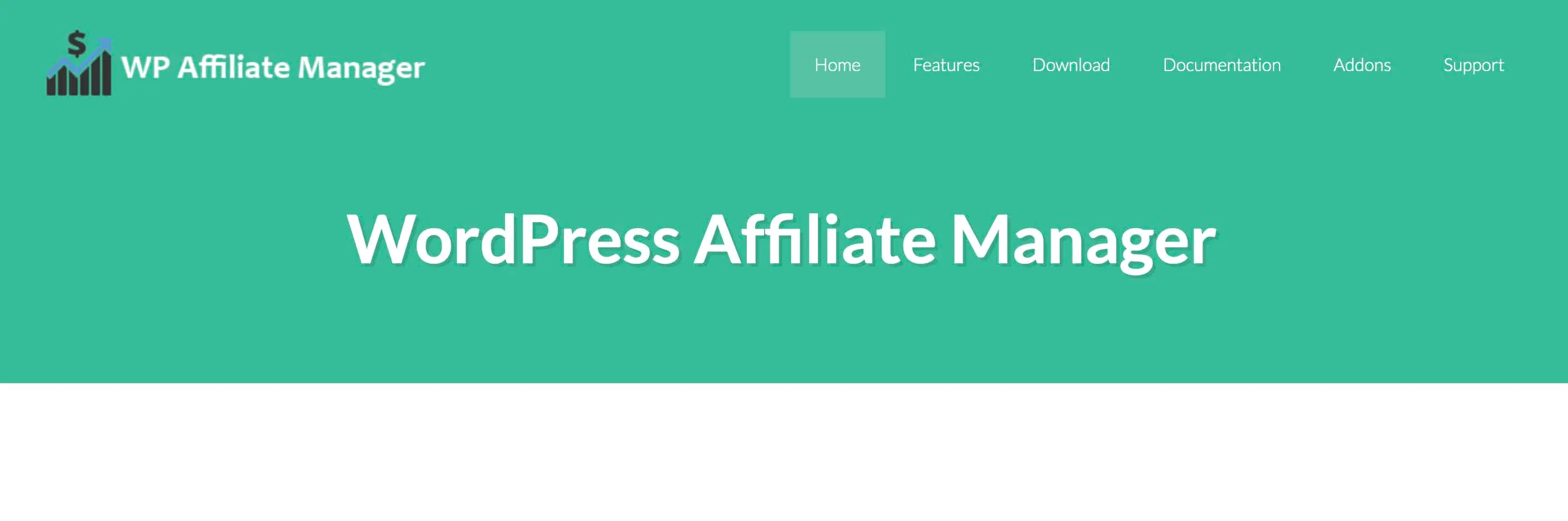 Home page of WP Affil