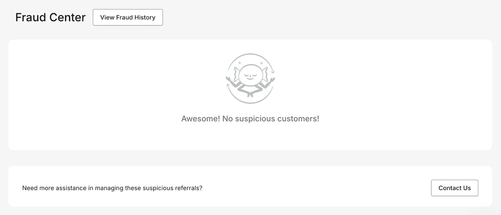 Fraud center of ReferralCandy
