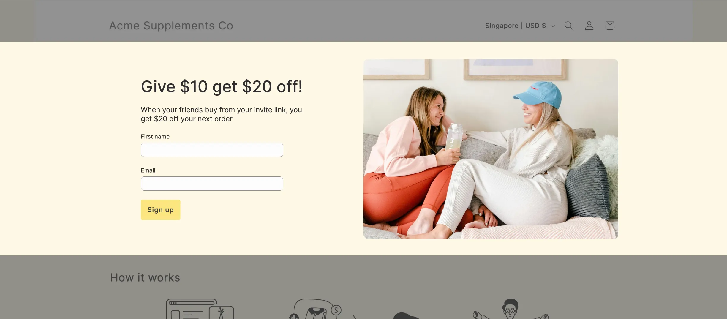 join block on shopify app