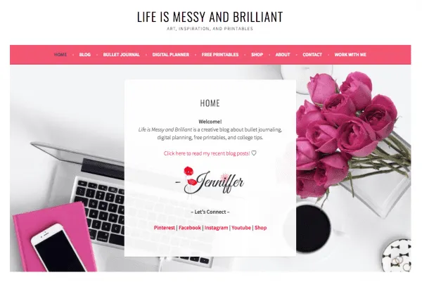shopify digital products - life is messy and brilliant