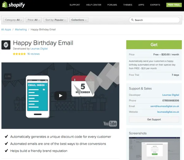 happy birthday marketing