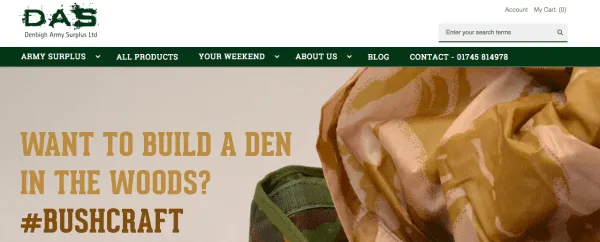 denbigh army surplus