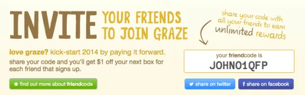 graze referral reward