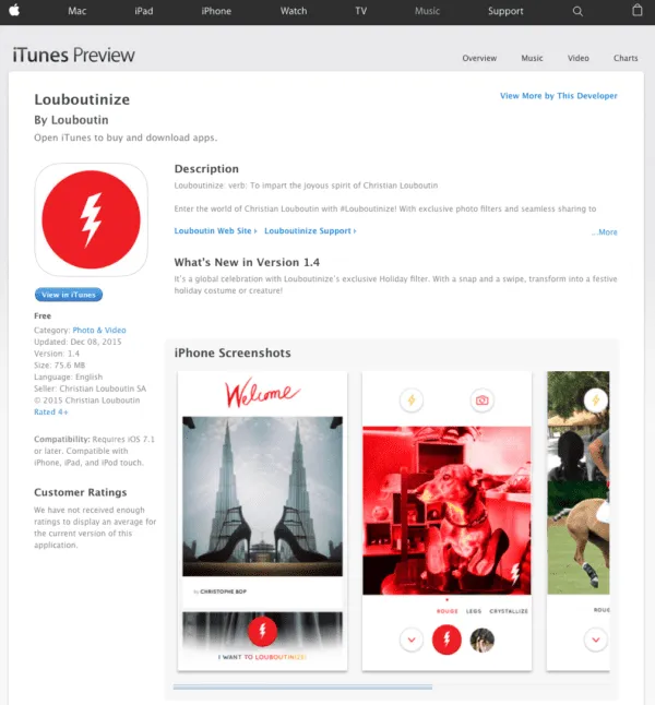 louboutin-iphone-app