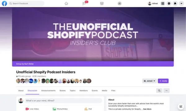 Unofficial Shopify Podcast Insiders