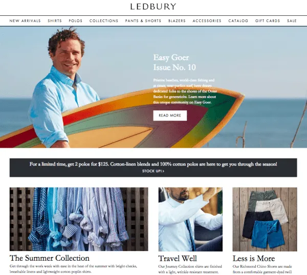 ledbury-menswear-ecommerce-site