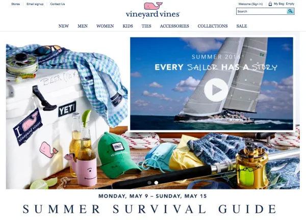 vineyard-vines-menswear-ecommerce-site