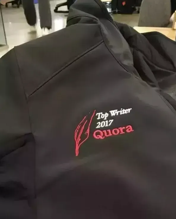 Quora Top Writer Jacket 2017