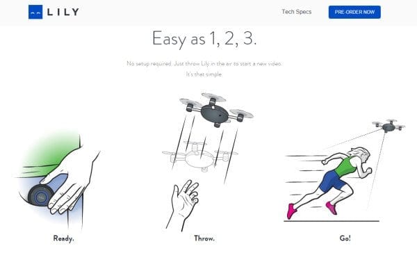 Examples of Unexpected Utility: Lily Camera Drone