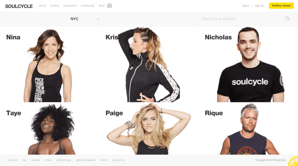 soulcycle instructors