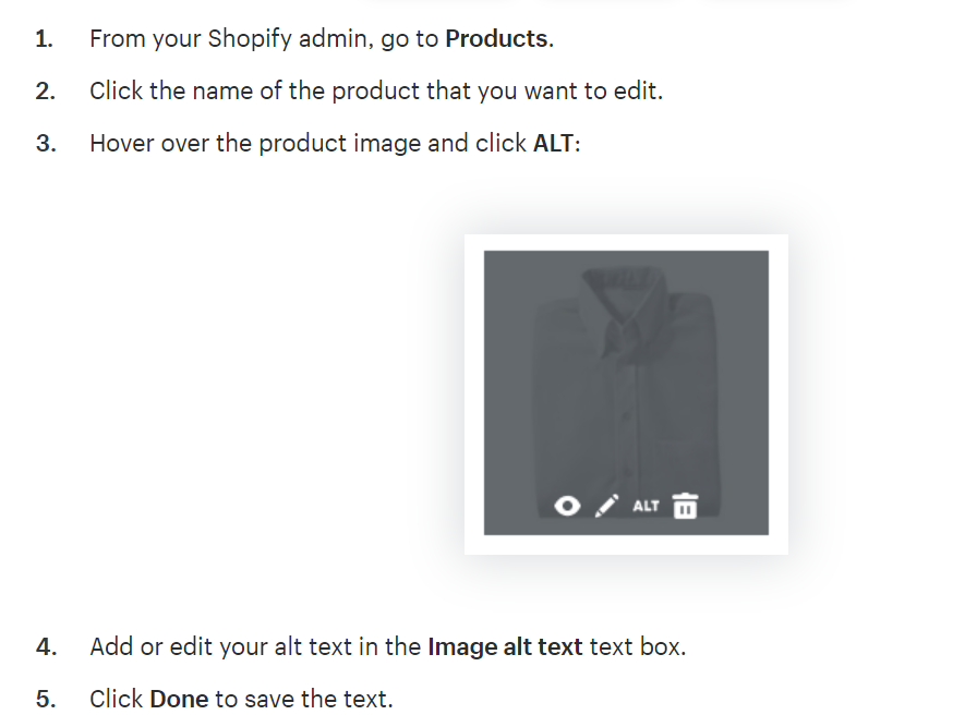 shopify seo - how to add image tags on shopify