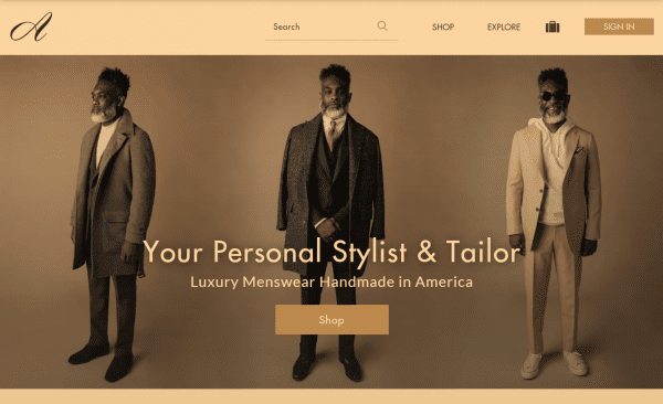 articles of style men's clothing