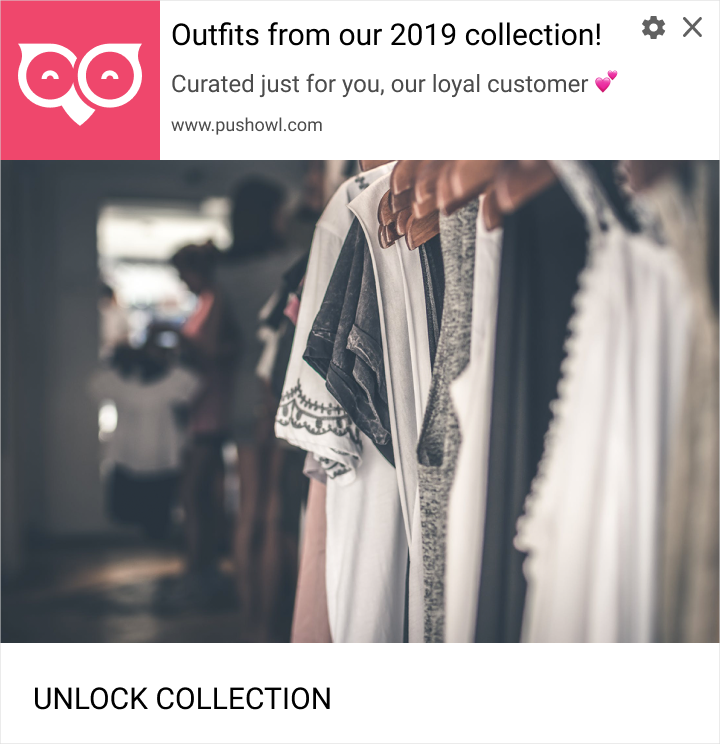 recommendations - web push notifications