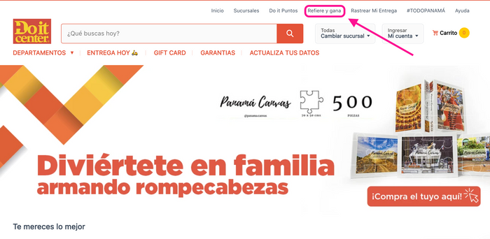 do it center pa refiere y gana spanish referral CTA referralcandy
