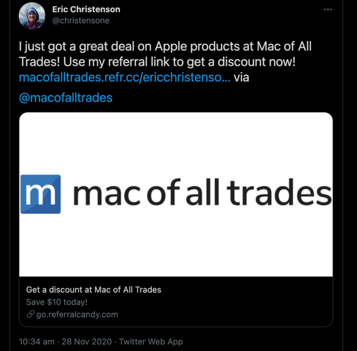mac of all trades referralcandy case study social share