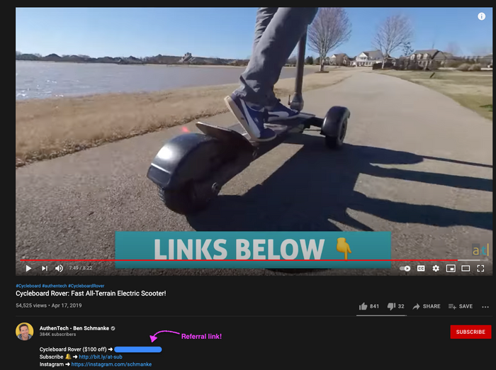 cycleboard case study youtube referral