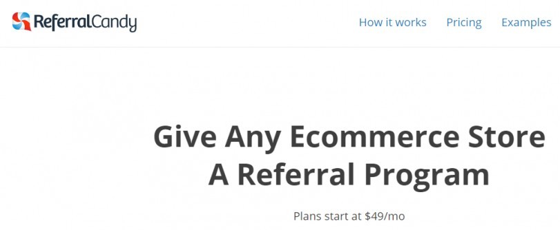 eCommerce Growth Hacking Tools - Referral Candy