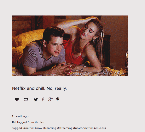netflix blog netflix and chill tumblr