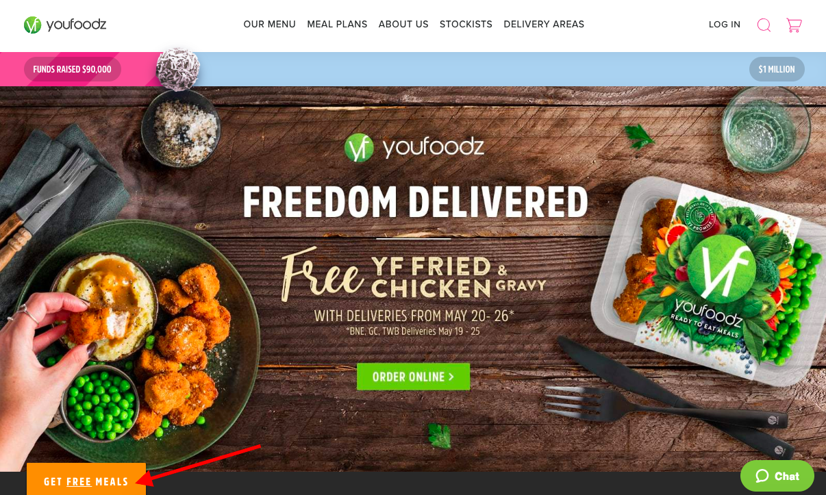 youfoodz website
