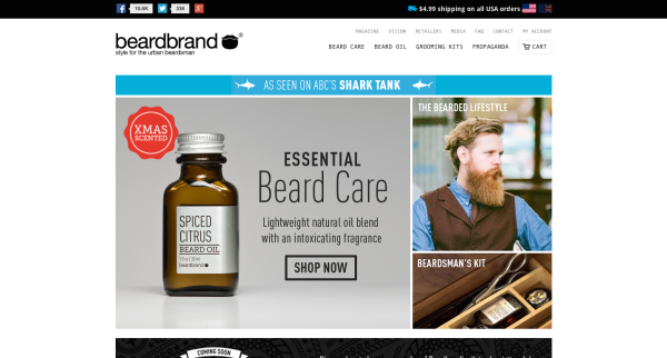 Beardbrand Simple ReferralCandy