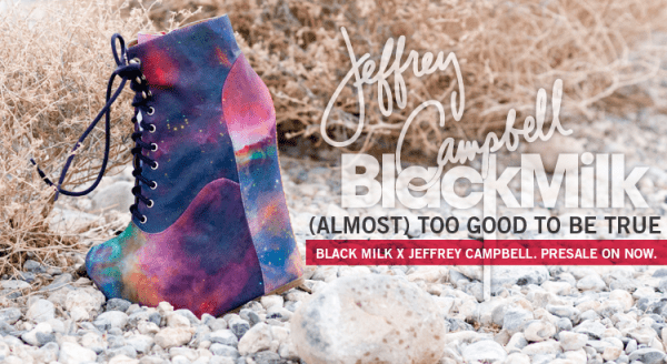 Black Milk Jeffrey Campbell collaboration